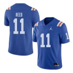 Men's Florida Gators #11 Jordan Reed NCAA Jordan Brand Royal Throwback Alternate Authentic Stitched College Football Jersey ISI1562NH